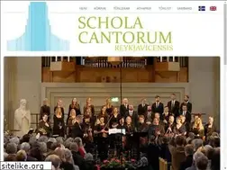 Sites similar to scholacantorum.is