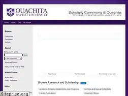 Sites similar to scholarlycommons.obu.edu