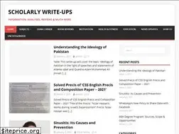 Sites similar to scholarlywriteups.com
