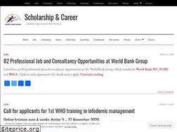 Sites similar to scholarscareers.com