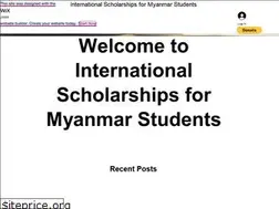 Sites similar to scholarshipformyanmar.com