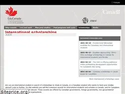 Sites similar to scholarships.gc.ca