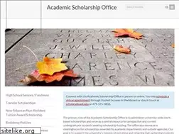 Sites similar to scholarships.uark.edu