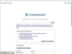 Sites similar to scholarships123.com