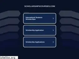 Sites similar to scholarshipscourses.com