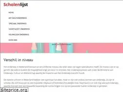 Sites similar to scholenlijst.nl