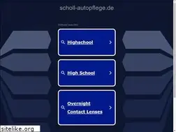 Sites similar to scholl-autopflege.de