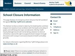 Sites similar to schoolclosures.merthyr.gov.uk