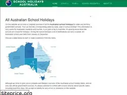 Sites similar to schoolholidaysaustralia.info