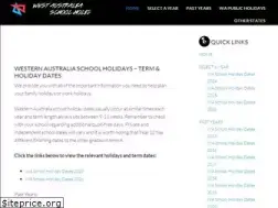 Sites similar to schoolholidayswa.com.au