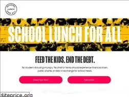 Sites similar to schoollunchforall.org