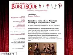 Sites similar to schoolofburlesque.com