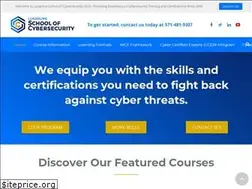 Sites similar to schoolofcybersecurity.com