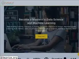 Sites similar to schoolofdatascience.in
