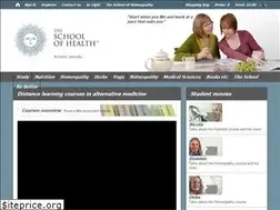 Sites similar to schoolofhealth.com