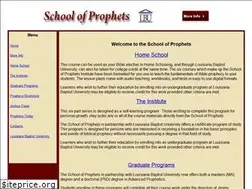 Sites similar to schoolofprophets.org