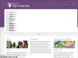 Sites similar to schoolofsignlanguage.com