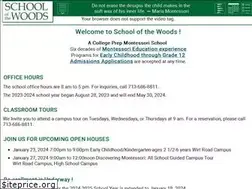 Sites similar to schoolofthewoods.org
