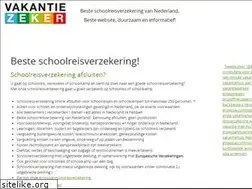 Sites similar to schoolreisverzekering.com