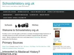 Sites similar to schoolshistory.org.uk