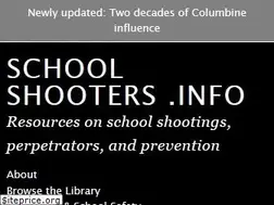 Sites similar to schoolshooters.info