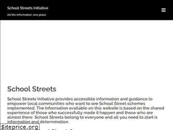 Sites similar to schoolstreets.org.uk