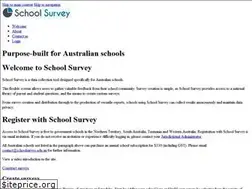 Sites similar to schoolsurvey.edu.au