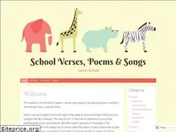 Sites similar to schoolverses.wordpress.com