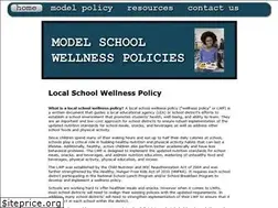 Sites similar to schoolwellnesspolicies.org