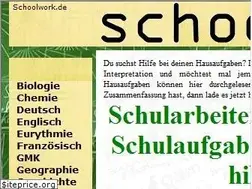 Sites similar to schoolwork.de