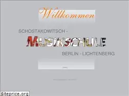 Sites similar to schostakowitsch-musikschule.de