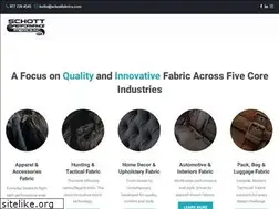 Sites similar to schottfabrics.com