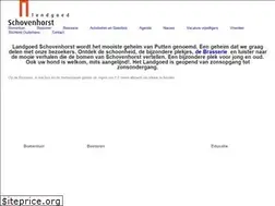 Sites similar to schovenhorst.nl