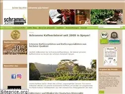 Sites similar to schramms-kaffee.de