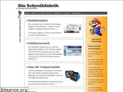 Sites similar to schreibfabrik.de