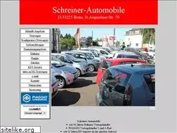 Sites similar to schreiner-automobile.de