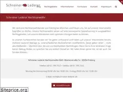 Sites similar to schreiner-lederer.de