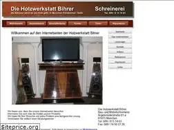 Sites similar to schreinerei-bihrer.de