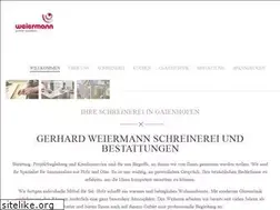 Sites similar to schreinerei-weiermann.de