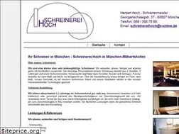 Sites similar to schreinereihoch.de
