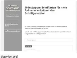 Sites similar to schrift-generator.com