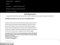Sites similar to schrift-generator.net