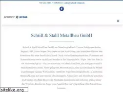 Sites similar to schrift-stahl.de
