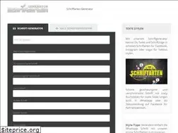 Sites similar to schriftartengenerator.de