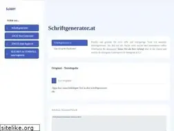 Sites similar to schriftgenerator.at
