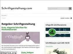Sites similar to schriftgestaltung.com