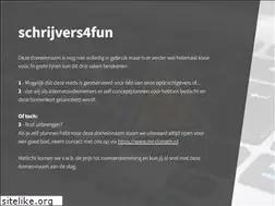 Sites similar to schrijvers4fun.nl