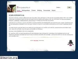 Sites similar to schrijversinfo.nl