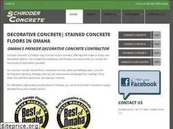 Sites similar to schroderconcreteomaha.com