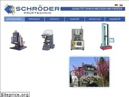 Sites similar to schroeder-prueftechnik.de